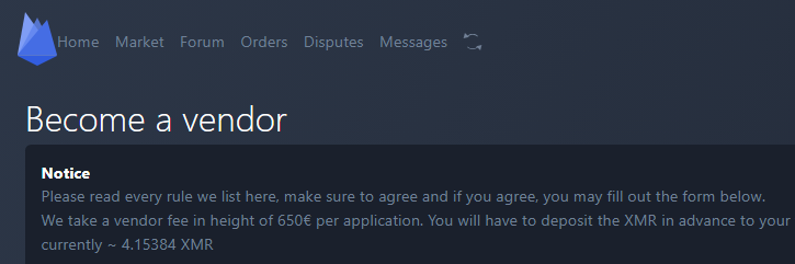 Stylized representation of a successful vendor on Archetyp Market